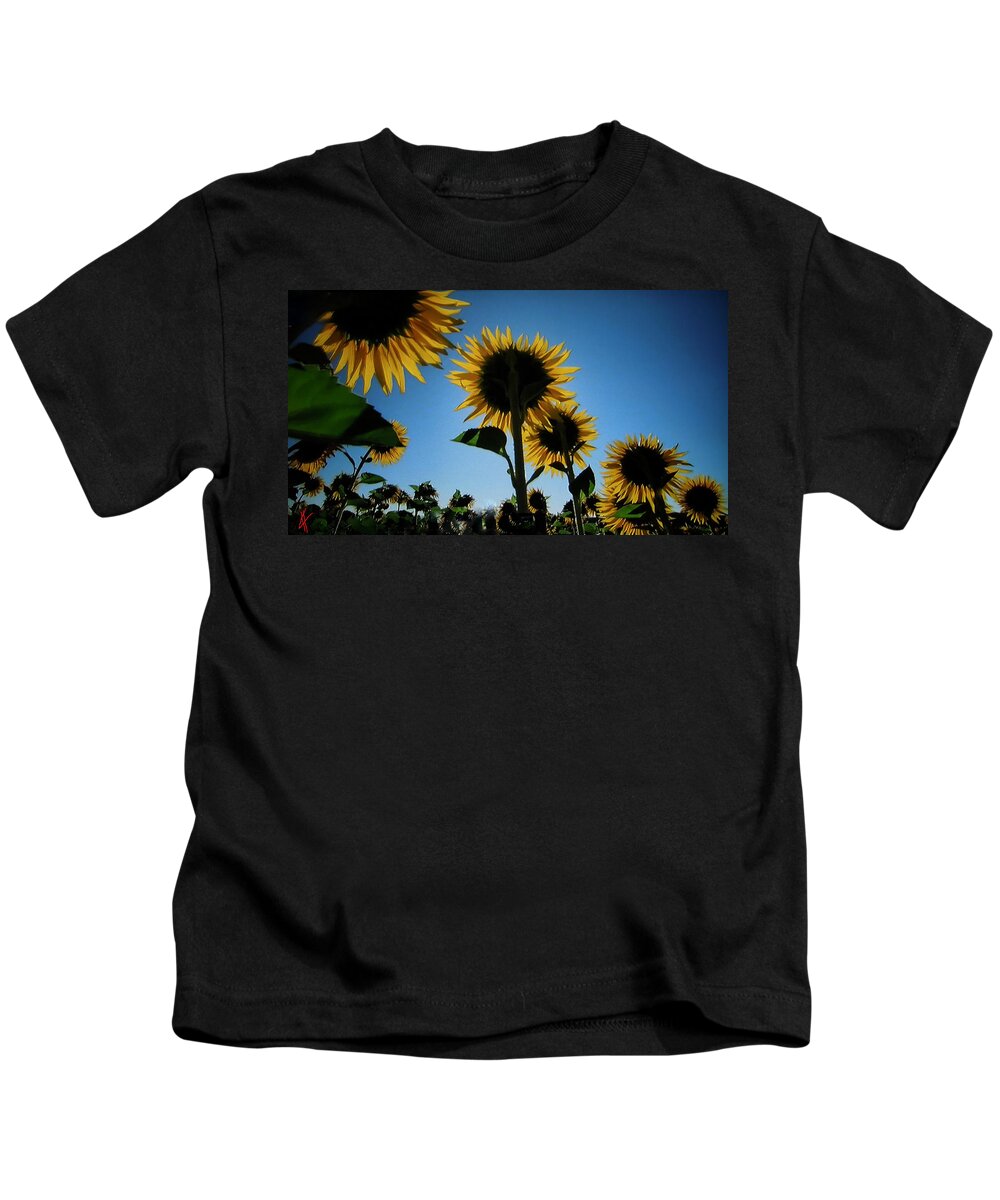 Colette Kids T-Shirt featuring the photograph Summer Field by Colette V Hera Guggenheim