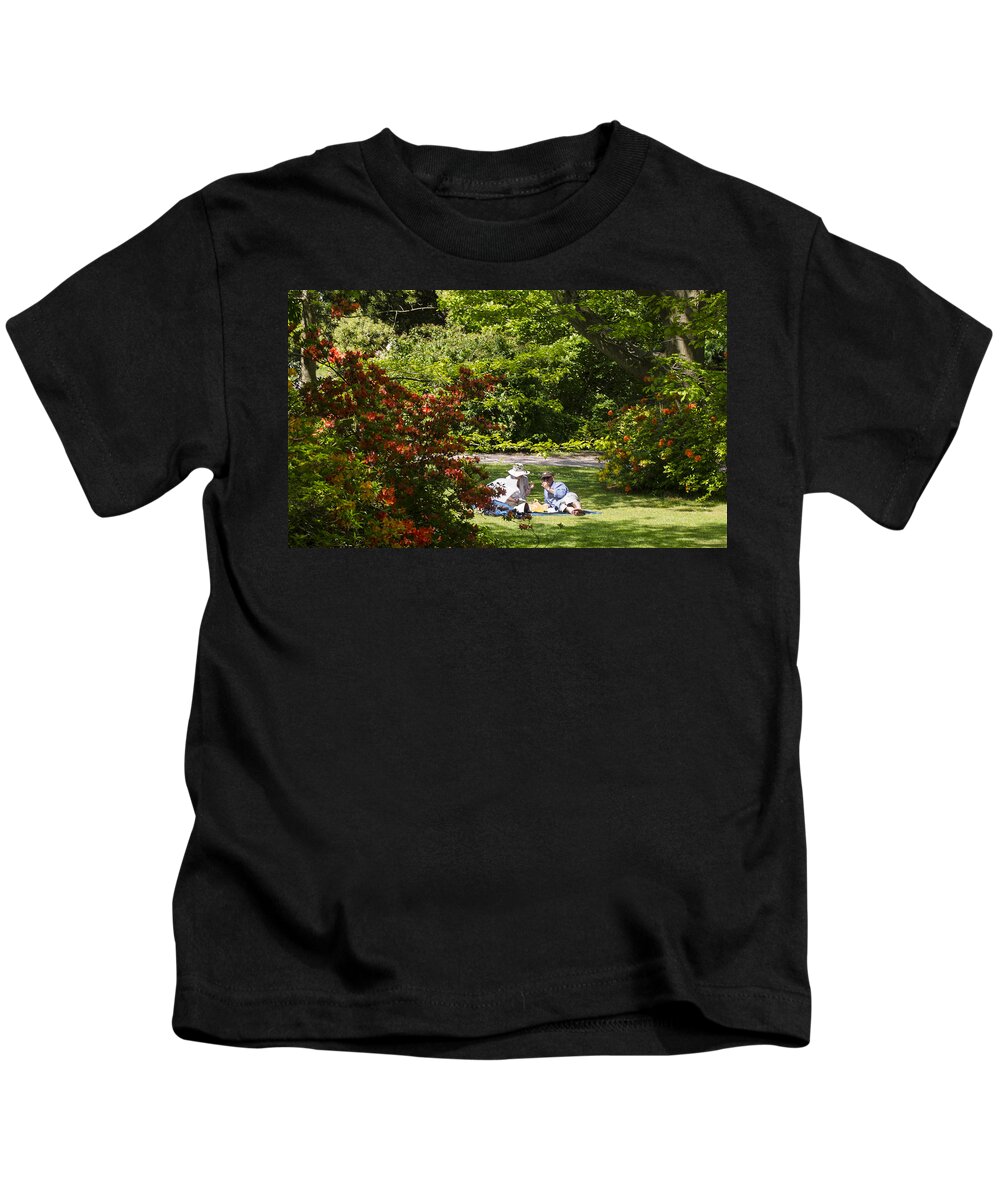 Summer Kids T-Shirt featuring the photograph Summer Picnic by Spikey Mouse Photography