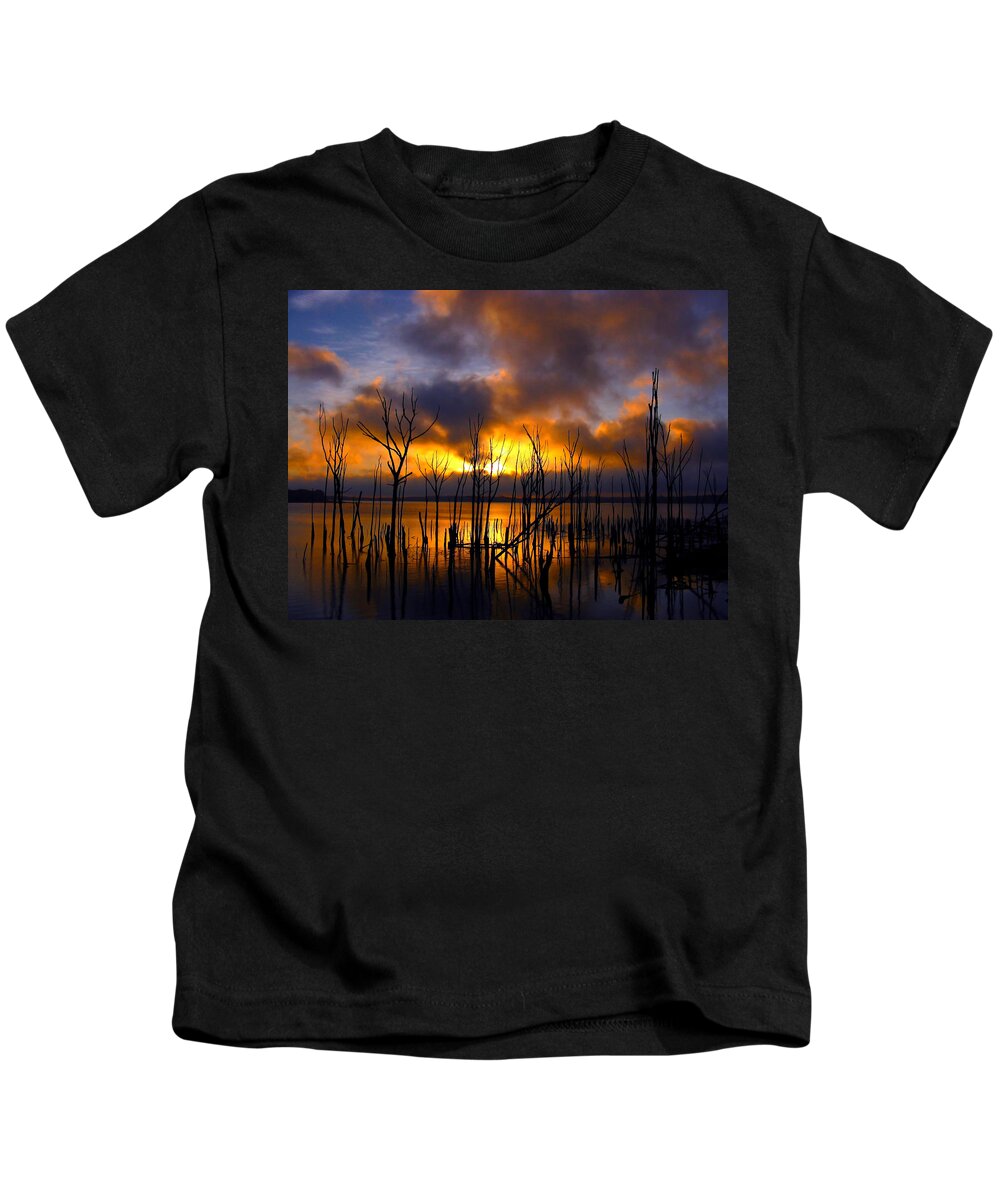 Sunrise Kids T-Shirt featuring the photograph Sunrise by Raymond Salani III