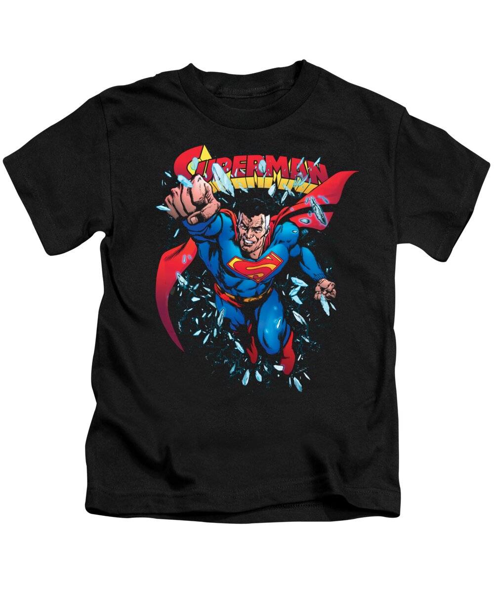  Kids T-Shirt featuring the digital art Superman - Old Man Kal by Brand A
