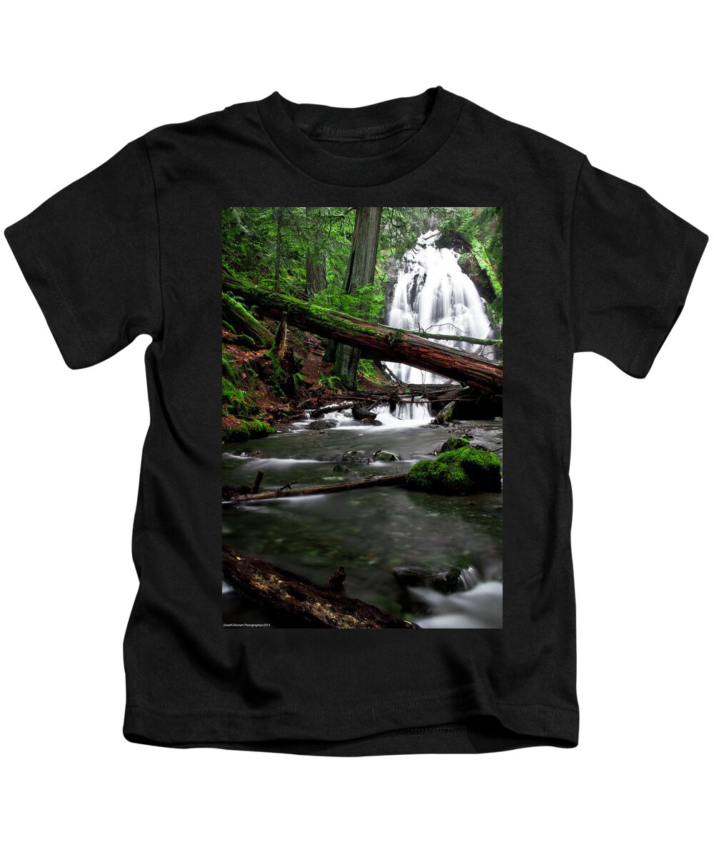 Rain Forest Kids T-Shirt featuring the photograph Temperate Old Growth by Joseph Noonan
