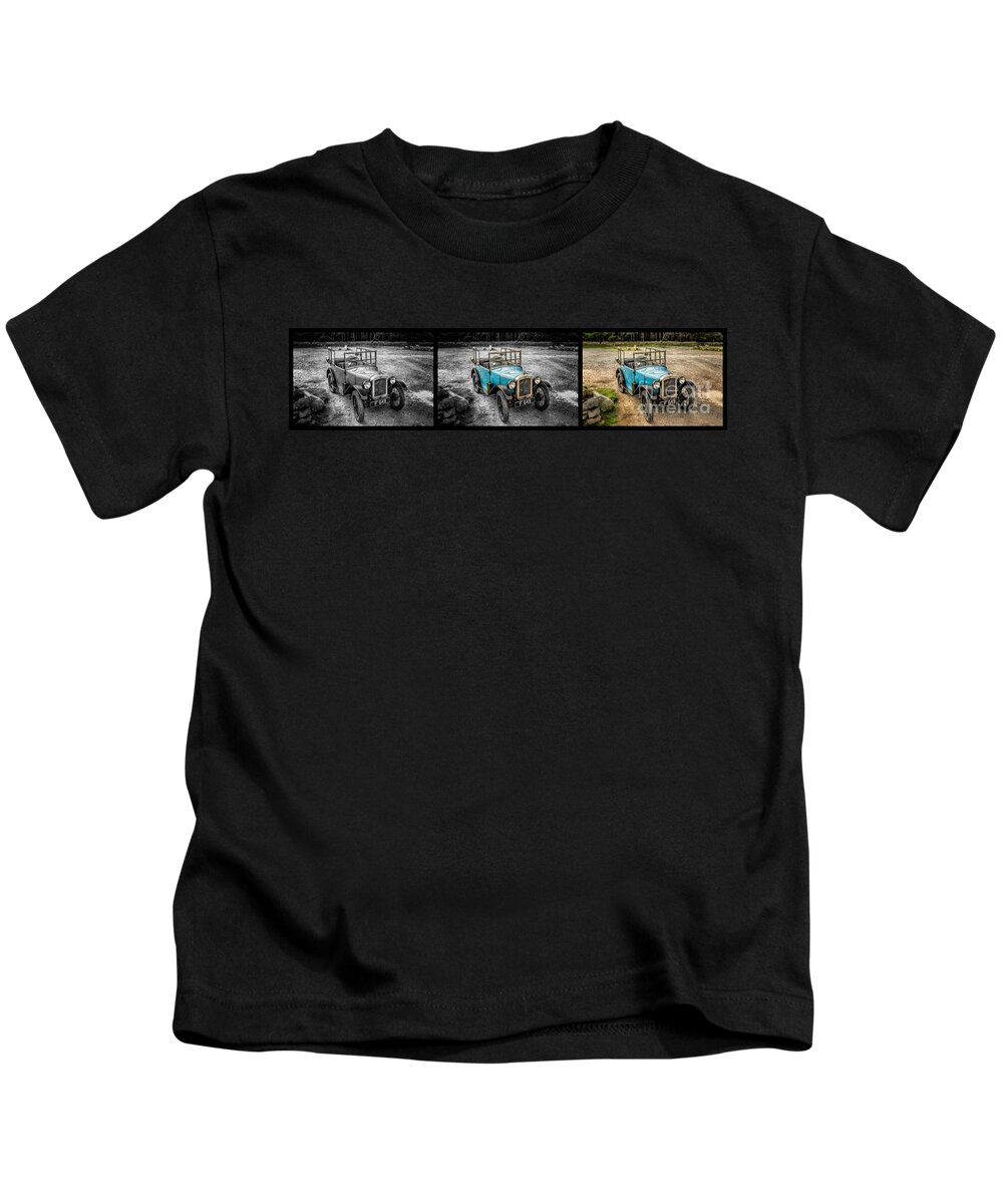 Austin 7 Kids T-Shirt featuring the photograph The Austin 7 Classic Car by Adrian Evans