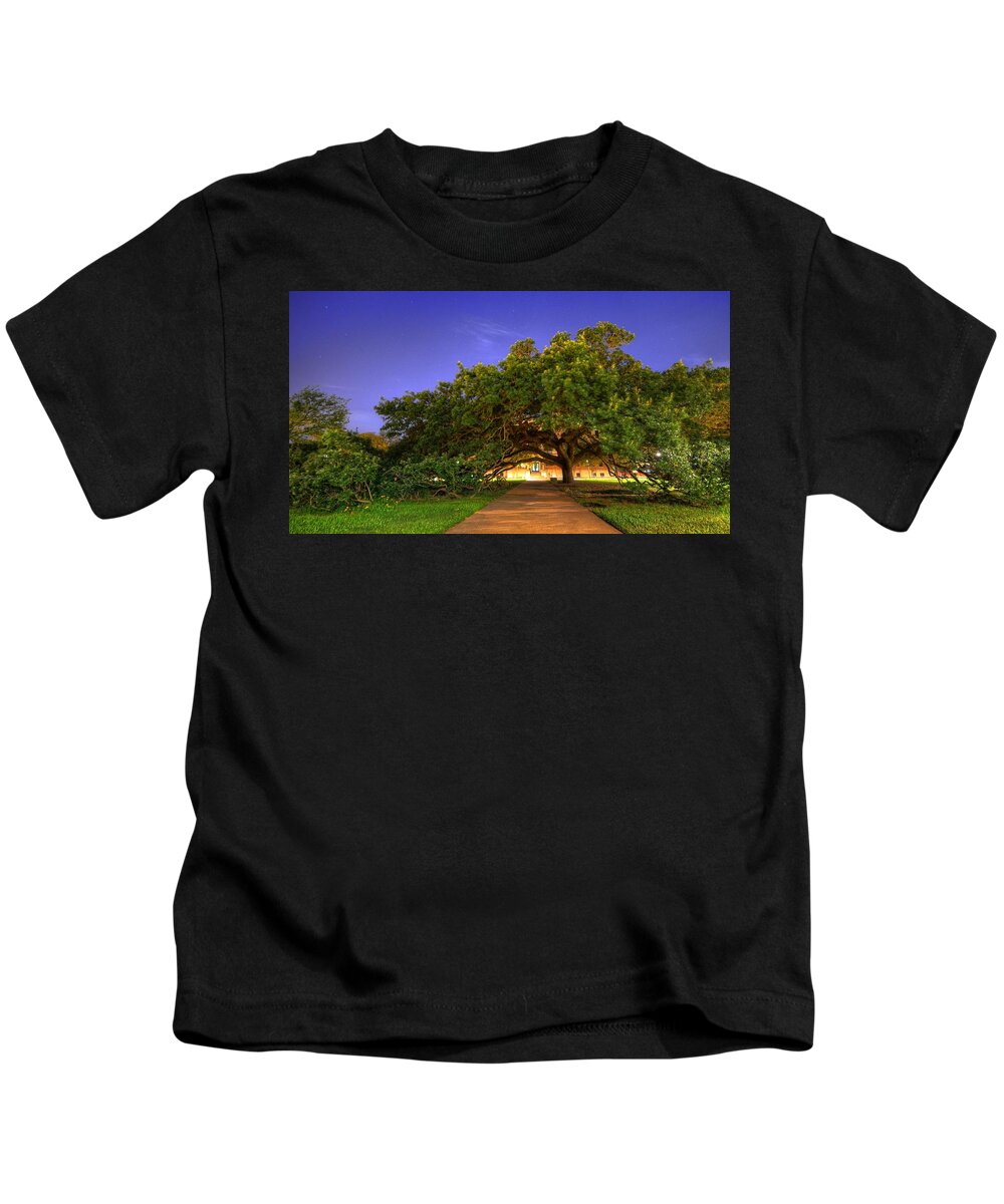 The Century Tree Kids T-Shirt featuring the photograph The Century Tree by David Morefield