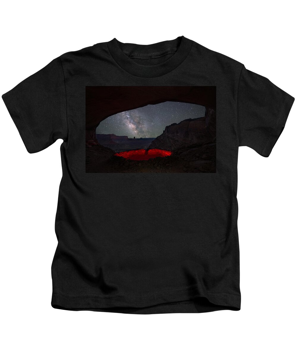 Utah Kids T-Shirt featuring the photograph The Portal by Dustin LeFevre