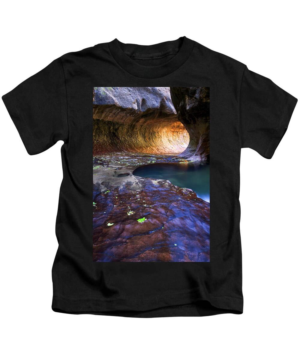 Subway Kids T-Shirt featuring the photograph The Subway 1 by Laura Tucker