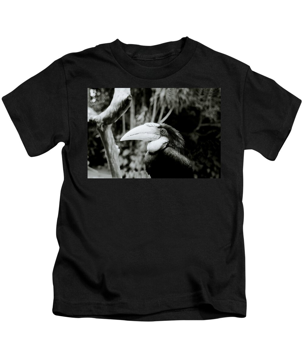 Bird Kids T-Shirt featuring the photograph The Toucan Of Bali by Shaun Higson