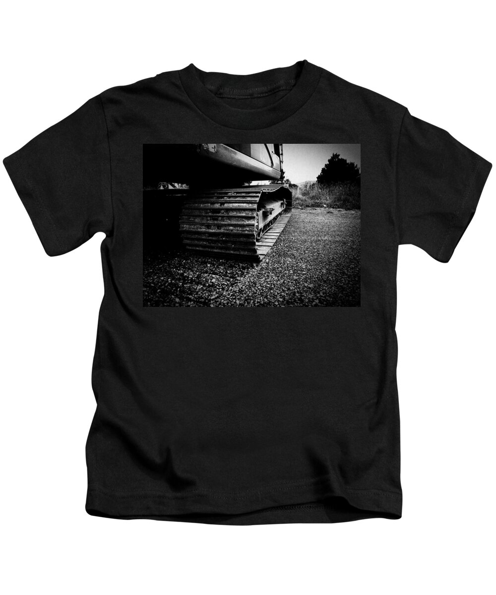 Track Kids T-Shirt featuring the photograph Track by Zinvolle Art