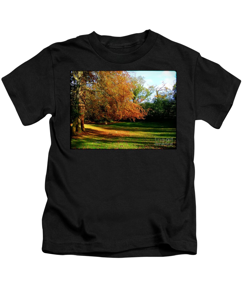 Tree Of Gold Kids T-Shirt featuring the photograph Tree Of Gold by Nina Ficur Feenan