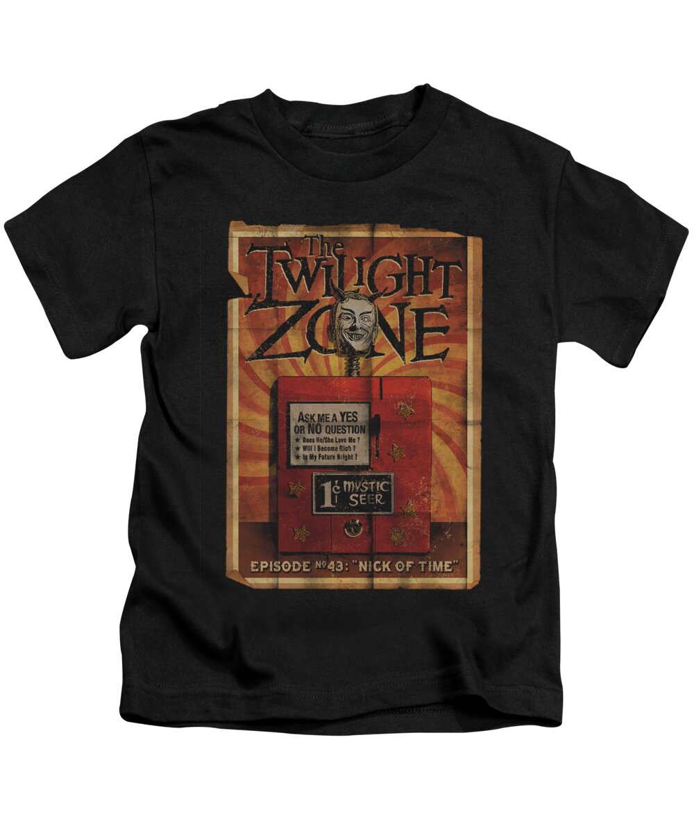 Twilight Zone Kids T-Shirt featuring the digital art Twilight Zone - Seer by Brand A