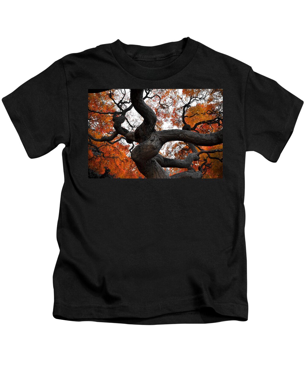 New Jersey Kids T-Shirt featuring the photograph Twisted by Kristopher Schoenleber