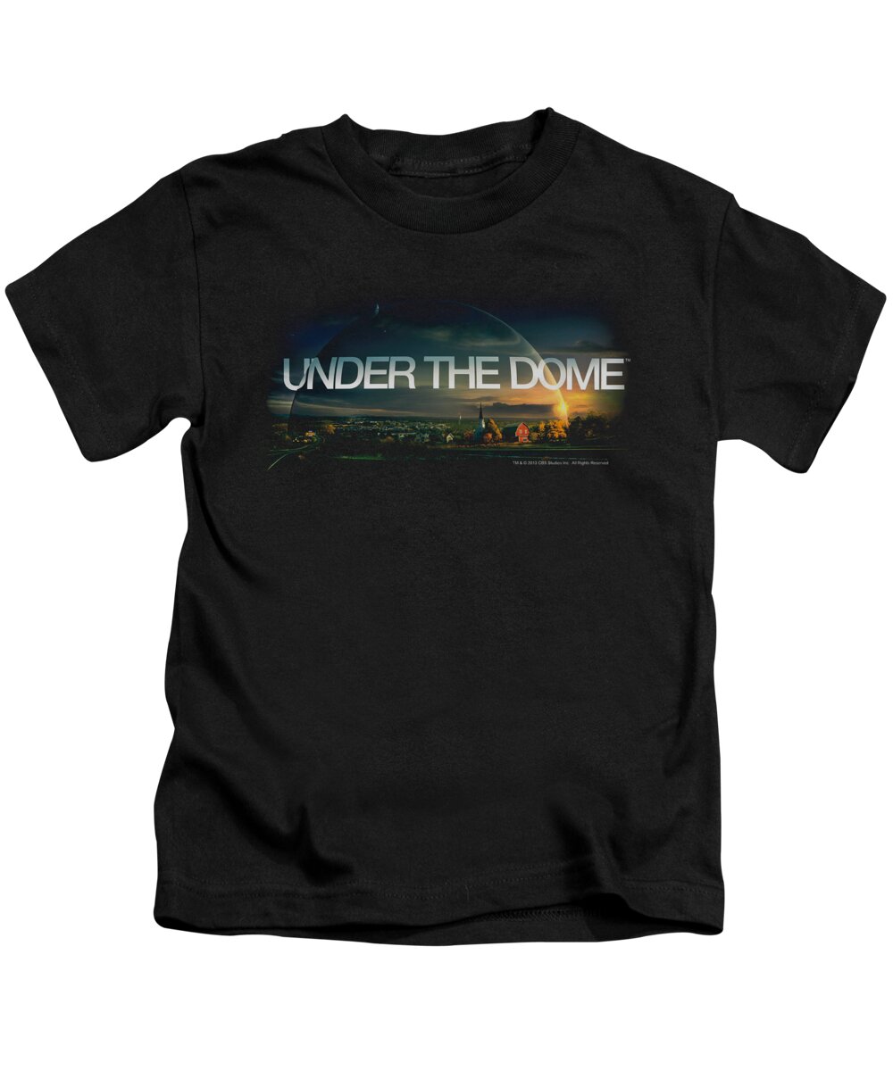 Under The Dome Kids T-Shirt featuring the digital art Under The Dome - Dome Key Art by Brand A