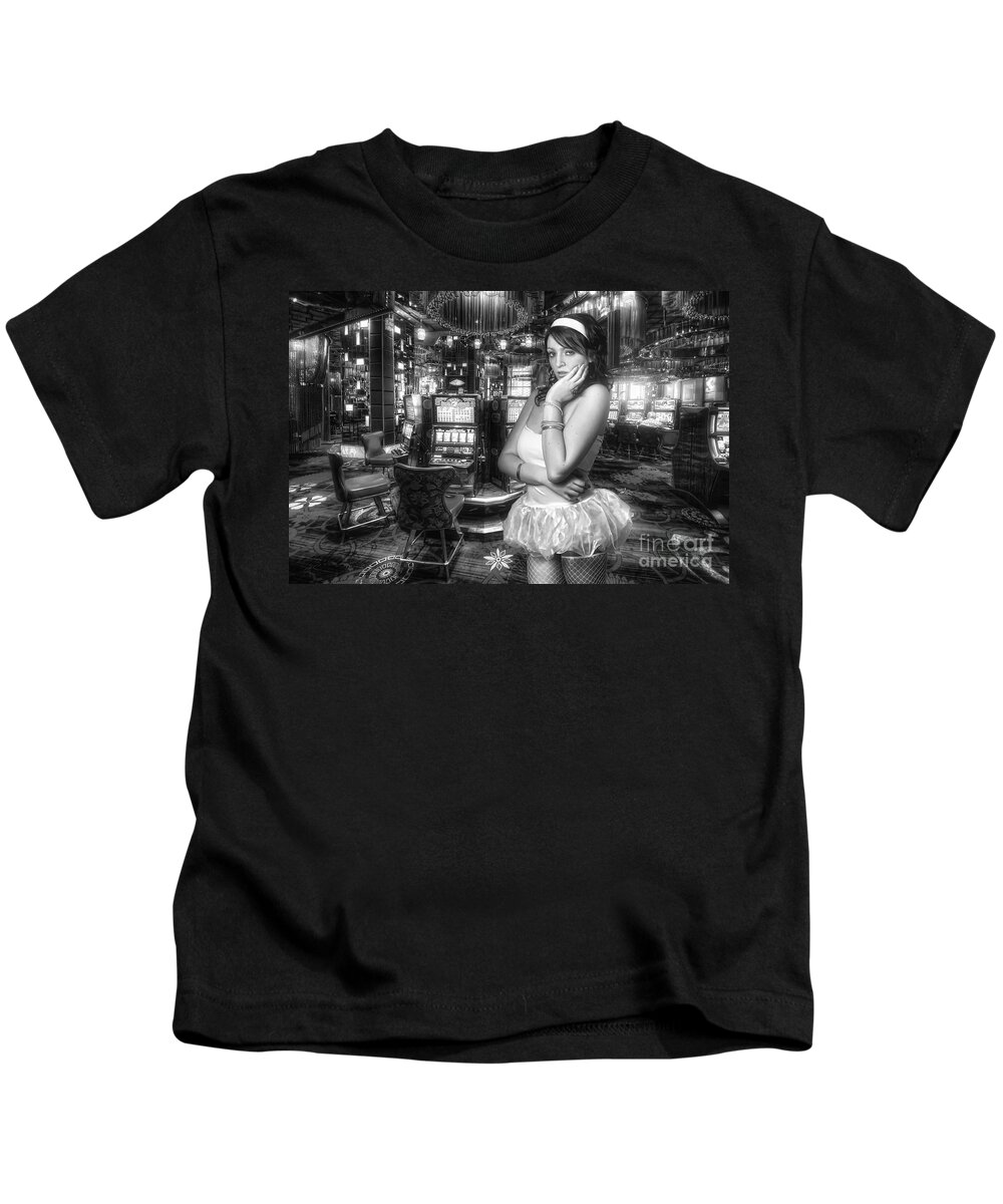 Yhun Suarez Kids T-Shirt featuring the photograph Urban Angel 5.0 by Yhun Suarez