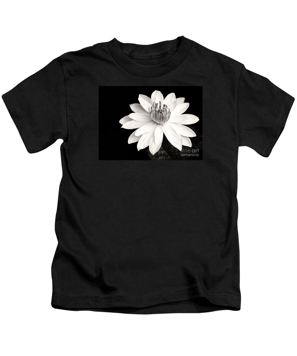 Landscape Kids T-Shirt featuring the photograph Water Lily Ballerina by Sabrina L Ryan
