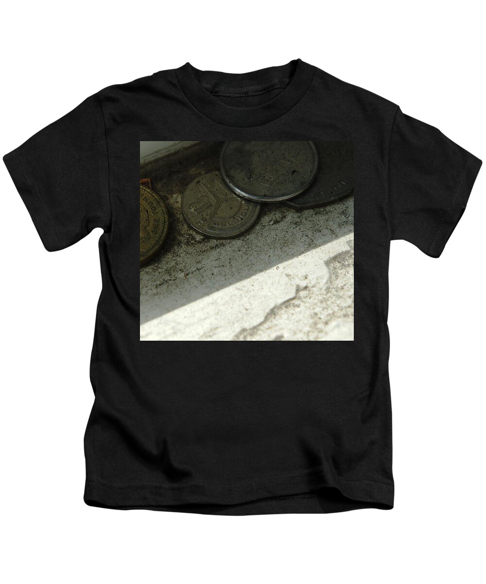  Kids T-Shirt featuring the photograph My room up close 1 #17 by Myron Belfast