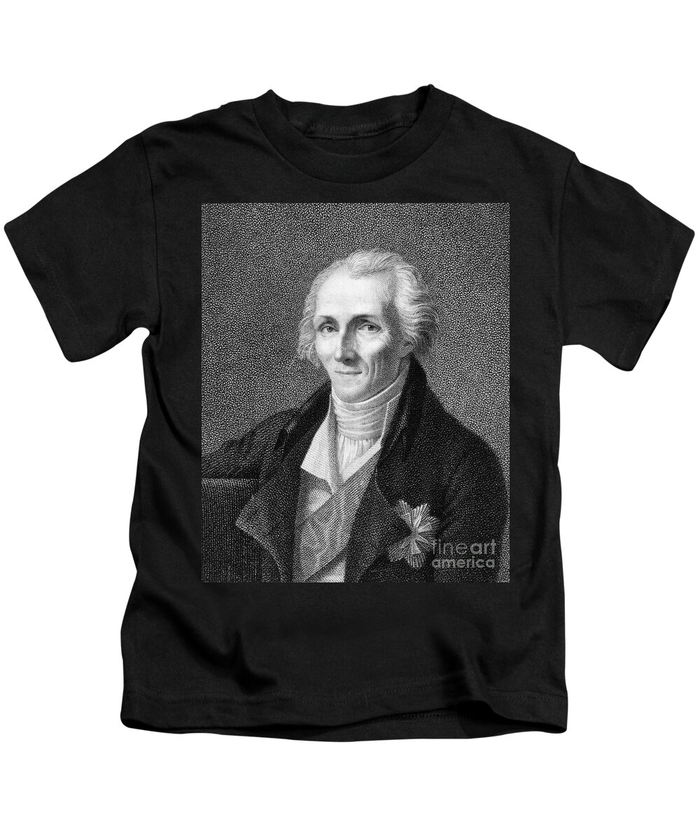 1810 Kids T-Shirt featuring the photograph Benjamin Thompson #3 by Granger