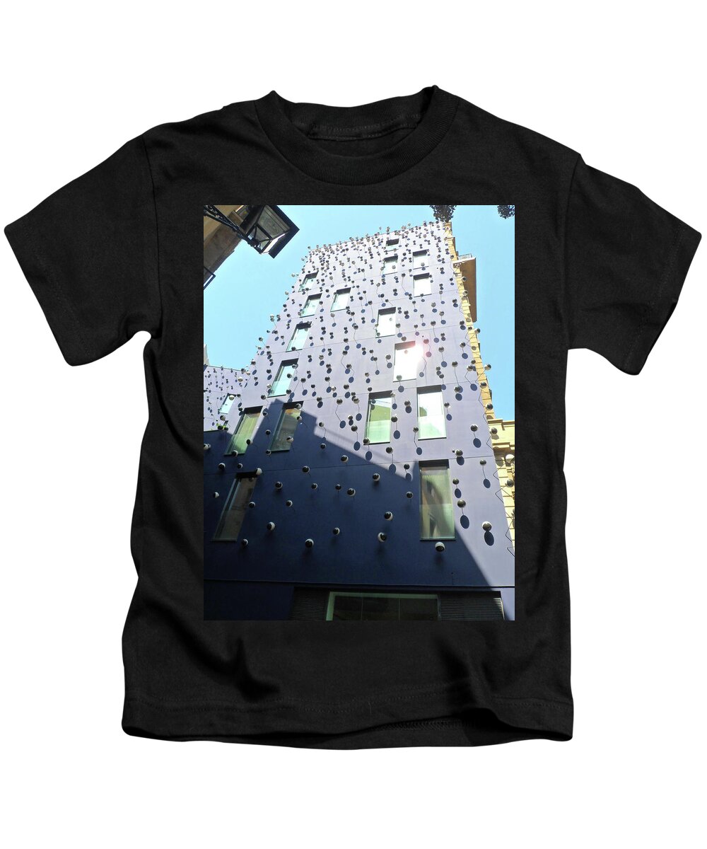 Barcelona Kids T-Shirt featuring the photograph Ogling You by Marwan George Khoury