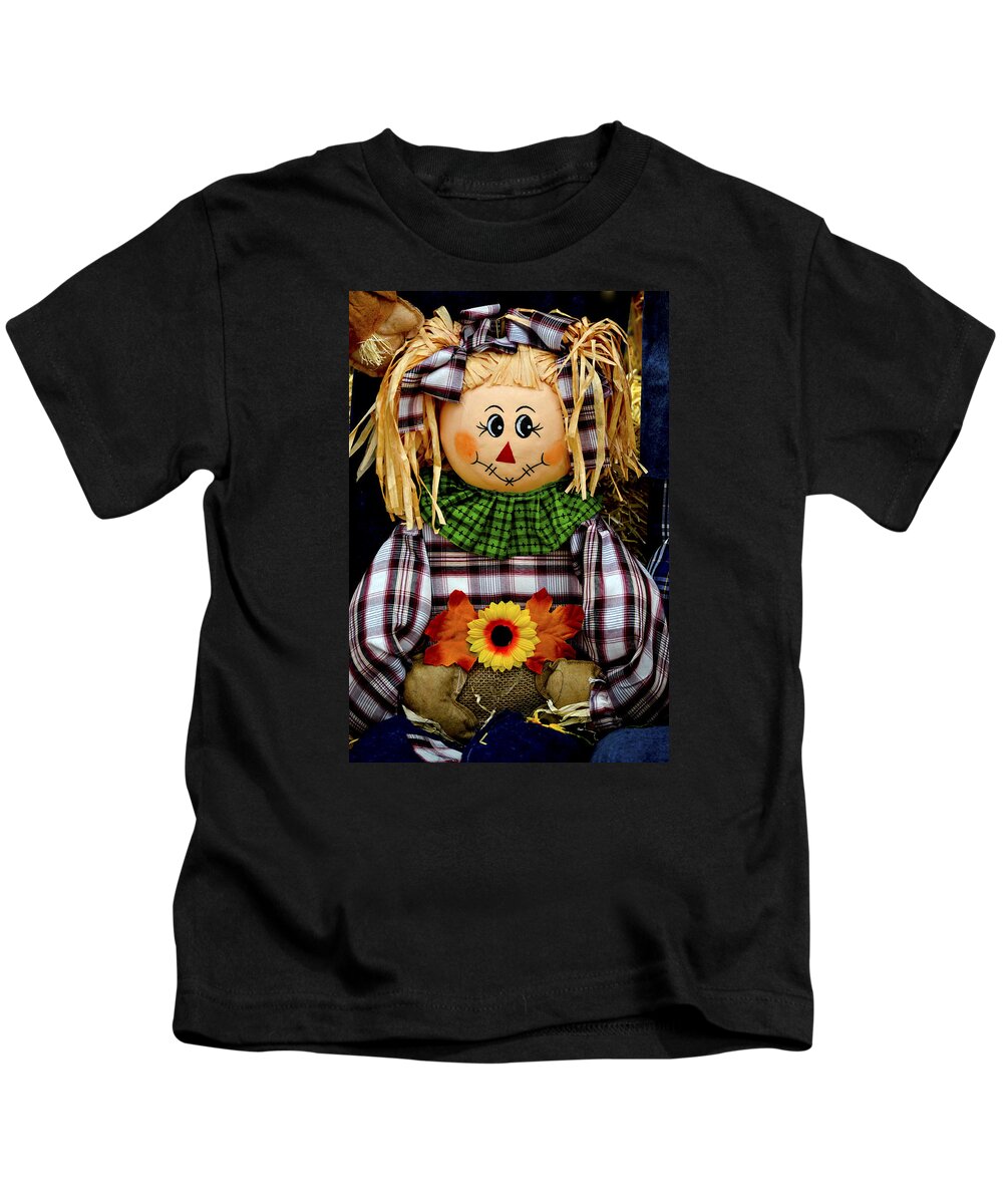 Autumn Kids T-Shirt featuring the photograph Sweet Smile by Julie Palencia