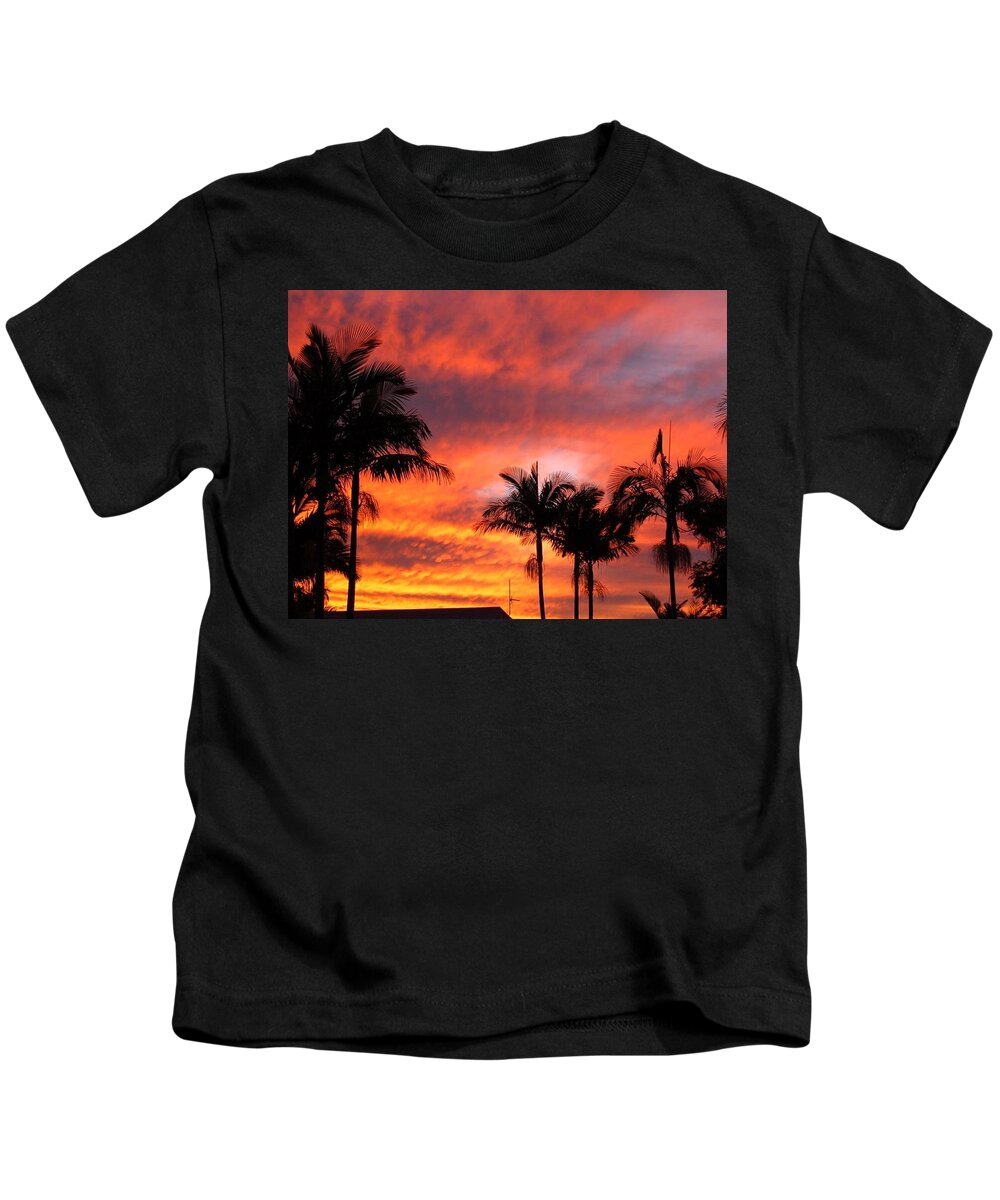 Sunset Kids T-Shirt featuring the photograph Sunset #122 by Jackie Russo