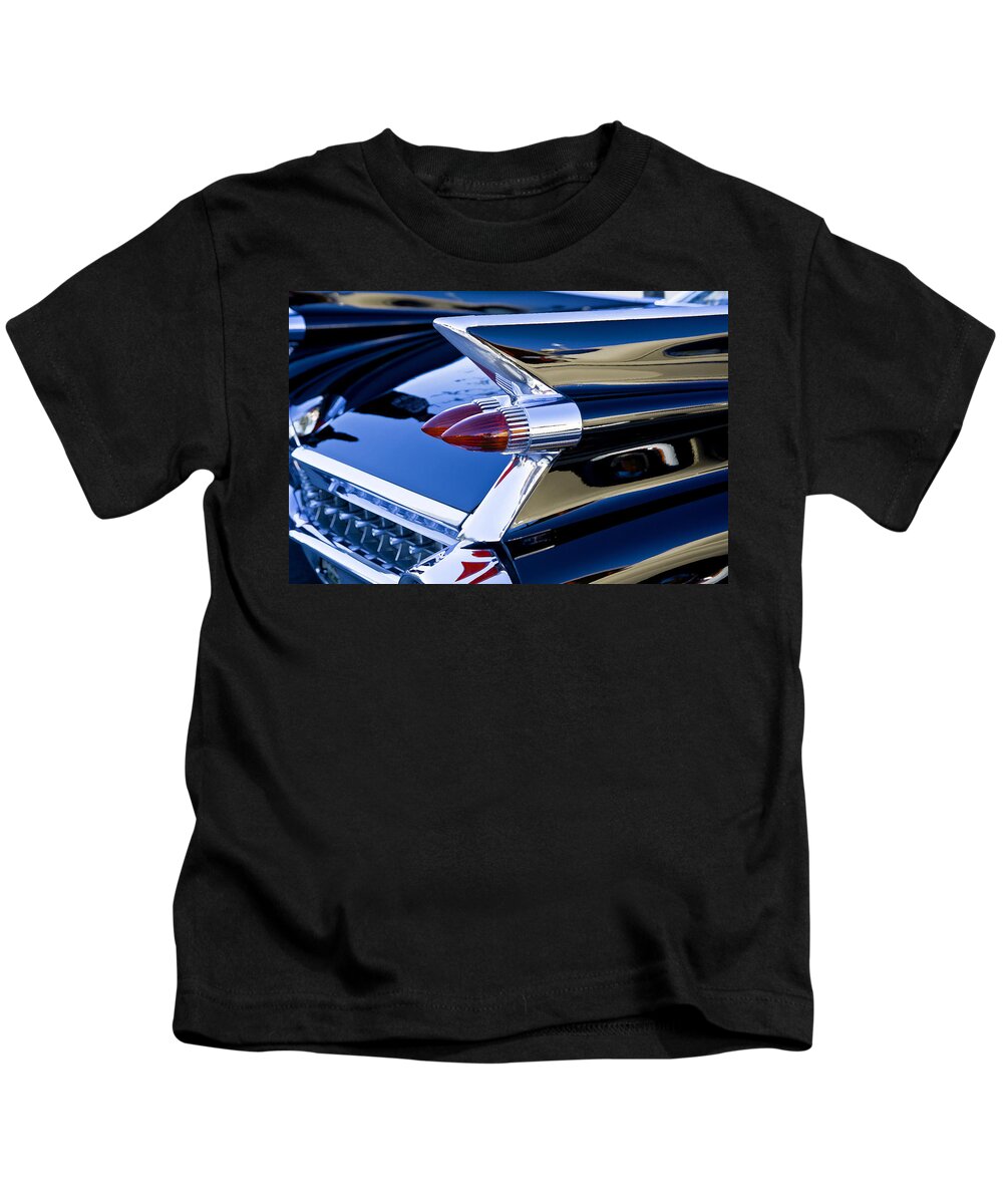 1959 Cadillac Coupe Deville Kids T-Shirt featuring the photograph 1959 Cadillac Coupe Deville #3 by Rich Franco