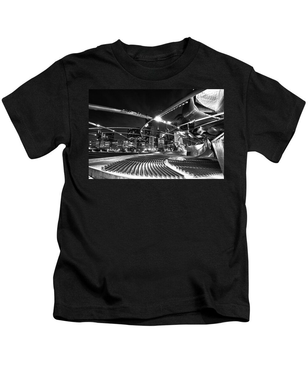 Chicago Kids T-Shirt featuring the photograph Millennium Park #2 by Sebastian Musial