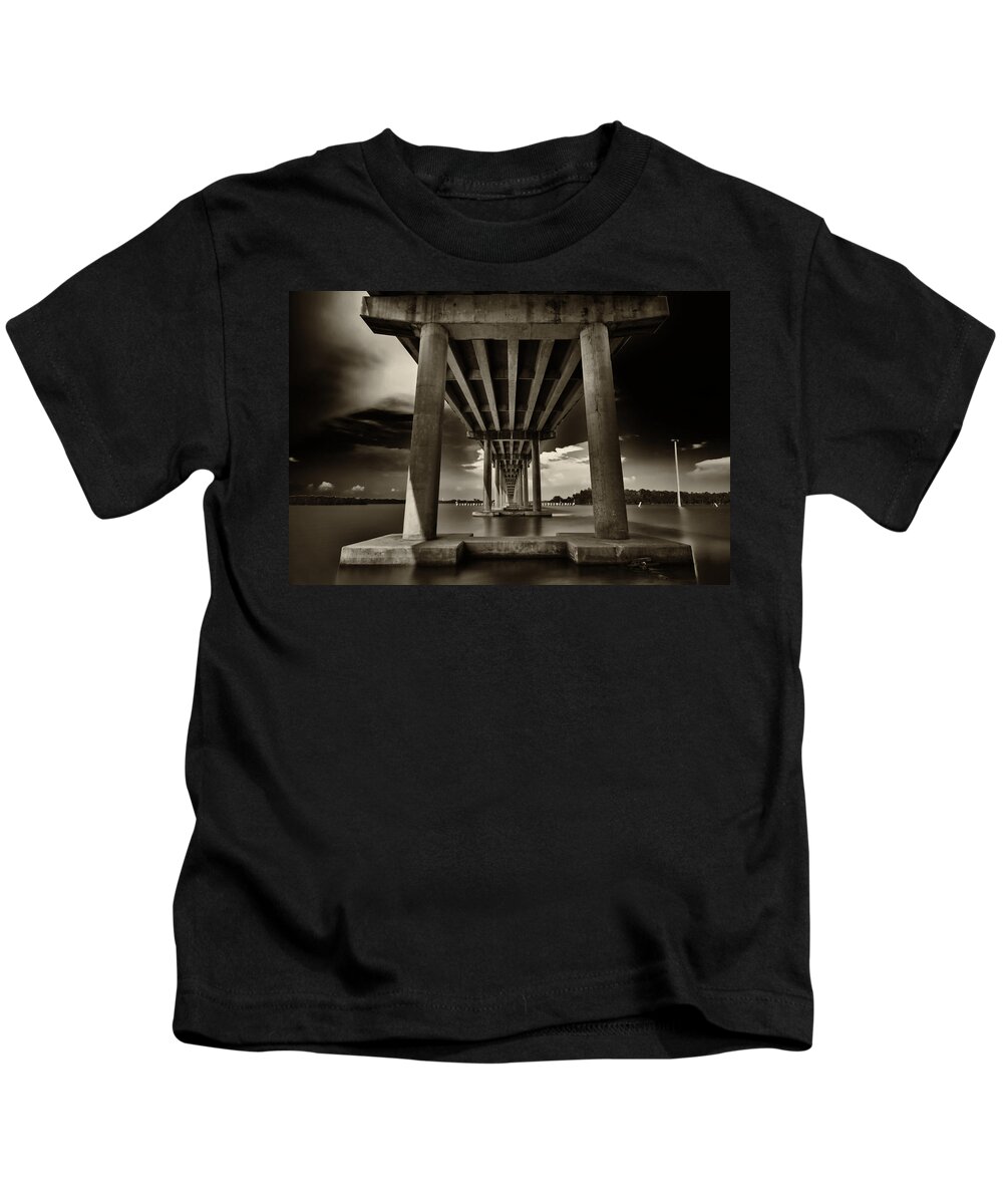 Everglades Kids T-Shirt featuring the photograph San Marco Bridge #5 by Raul Rodriguez