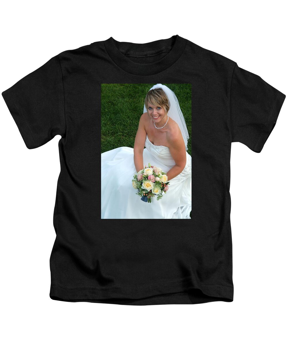  Kids T-Shirt featuring the photograph Rebecca and David #6 by Michael Dorn