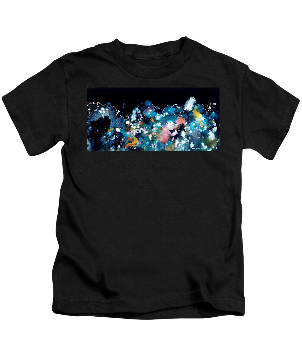 Spiritual Kids T-Shirt featuring the painting Antares Alpha by Lee Pantas