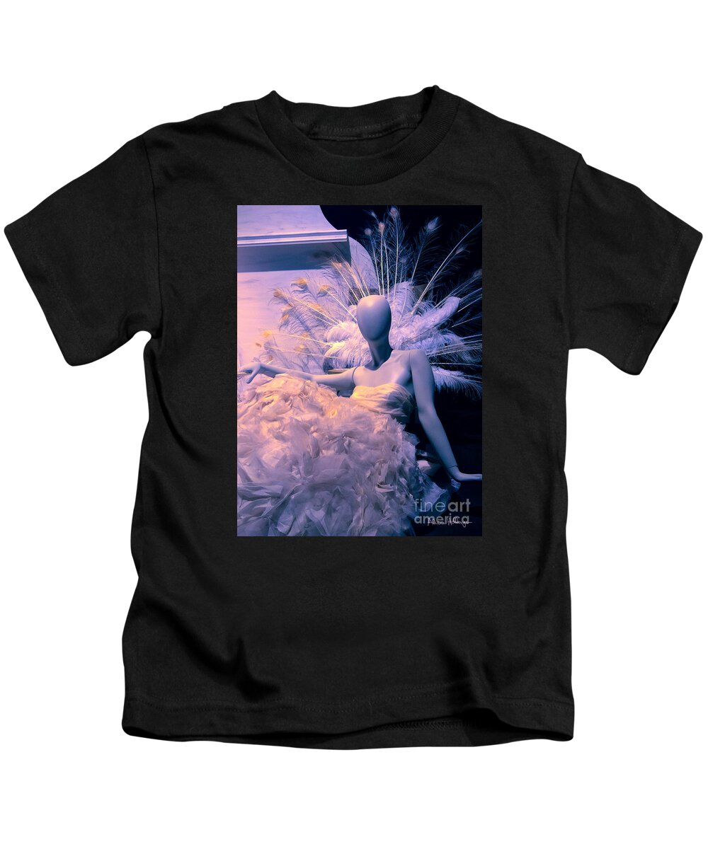 Fashion Kids T-Shirt featuring the photograph Awaiting the Next Party by Alicia Hollinger