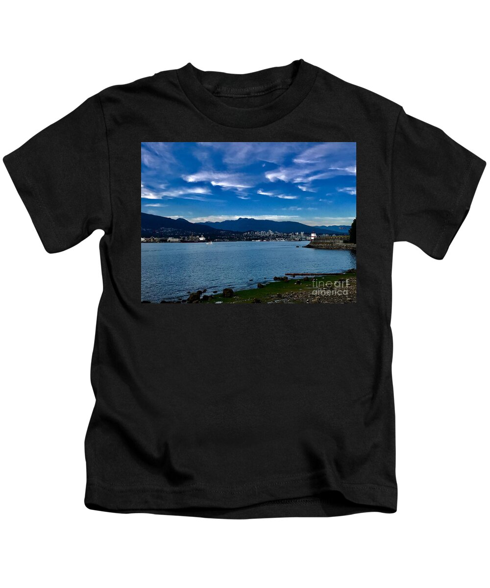 Canada Kids T-Shirt featuring the photograph Bay by Dennis Richardson