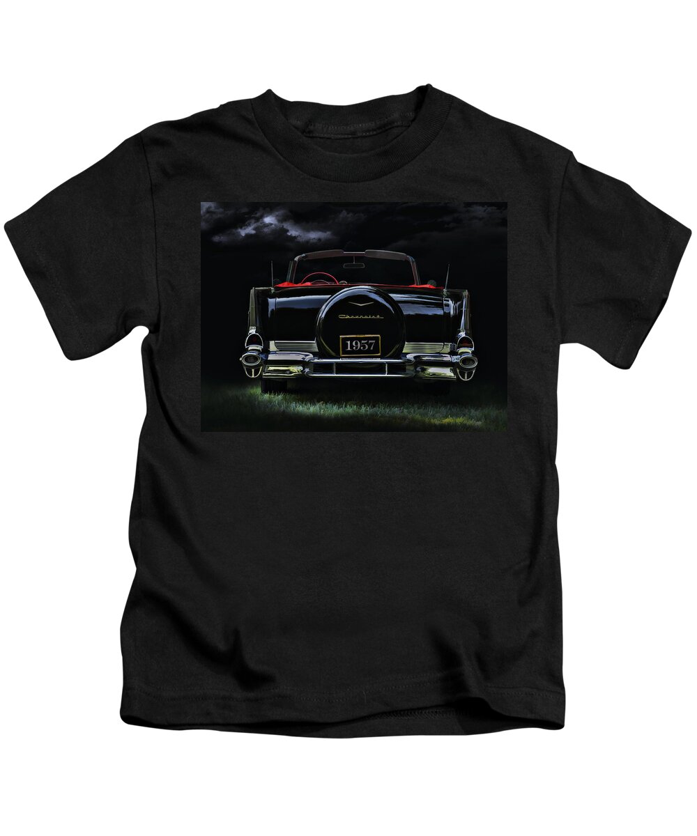 Classic Kids T-Shirt featuring the digital art Bel Air Nights by Douglas Pittman