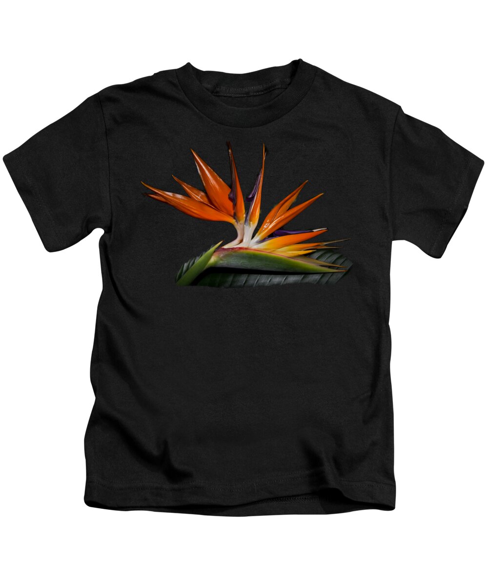 Bird Kids T-Shirt featuring the photograph Bird in Paradise by Debra and Dave Vanderlaan