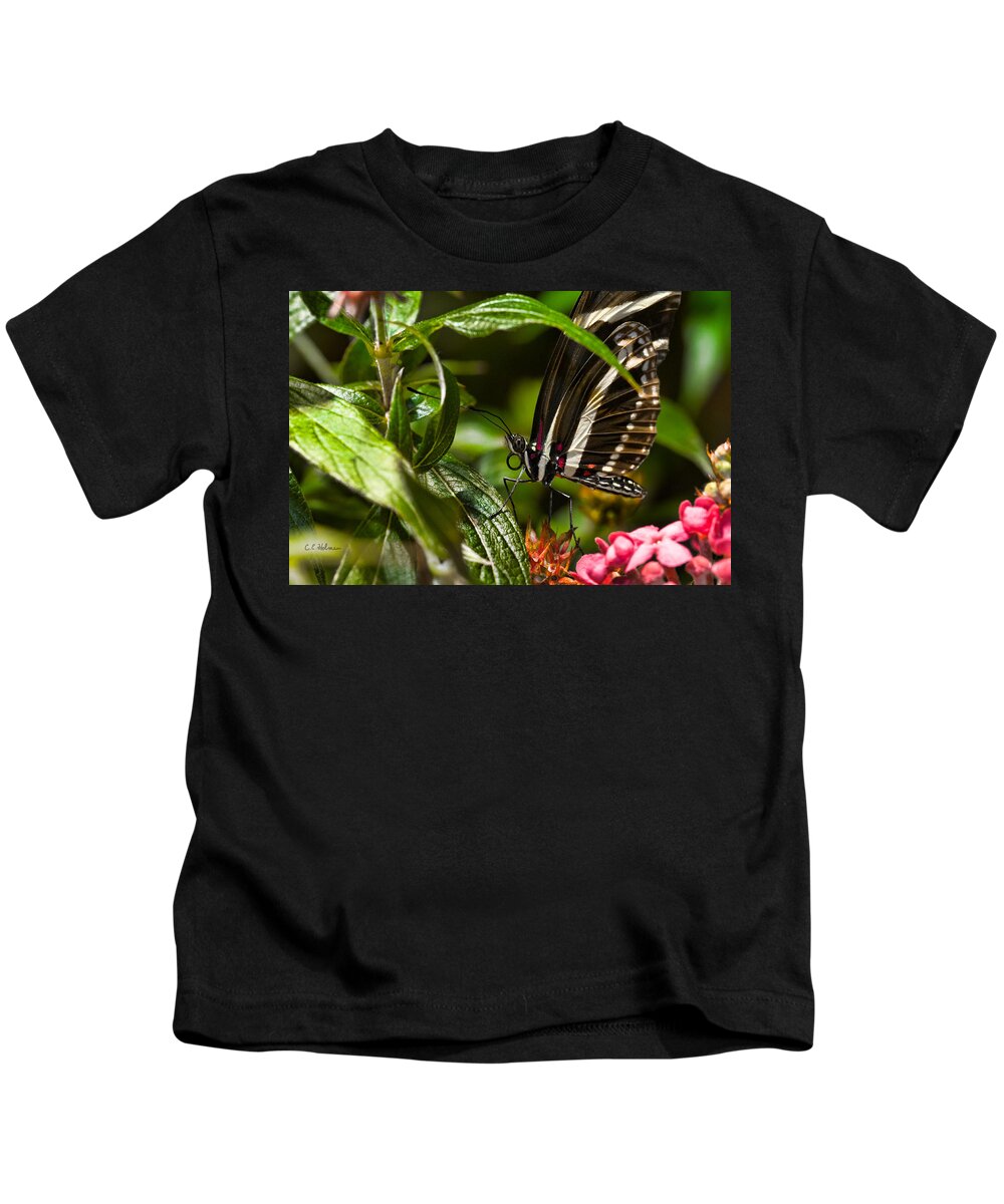 Butterfly Kids T-Shirt featuring the photograph Butterfly by Christopher Holmes