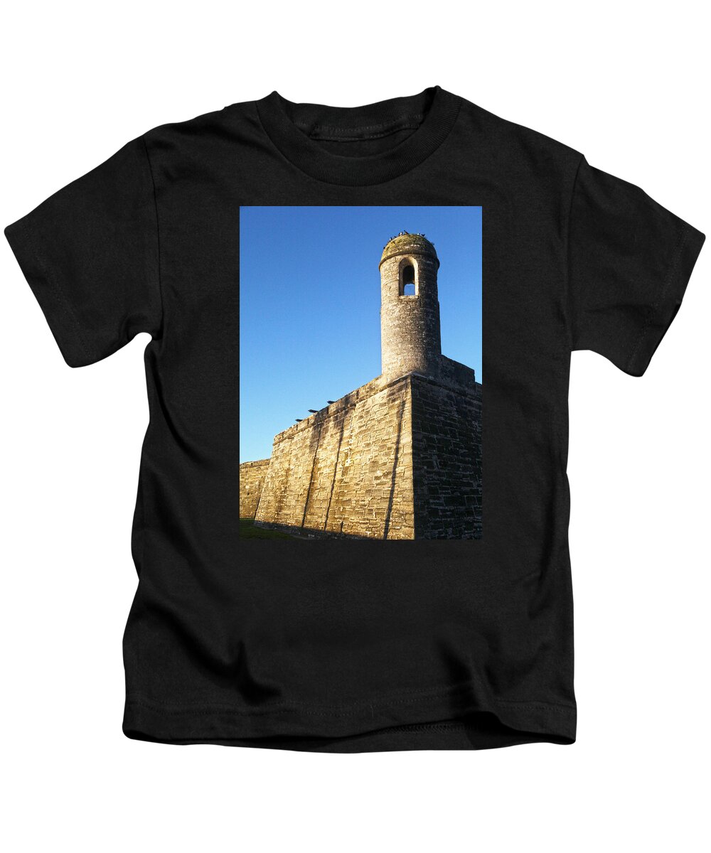 St Augustine Kids T-Shirt featuring the photograph Castello by Robert Och