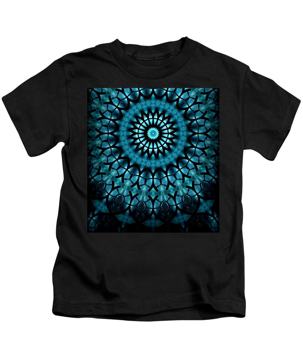 Cathedral Kids T-Shirt featuring the digital art Cathedral by Danielle R T Haney