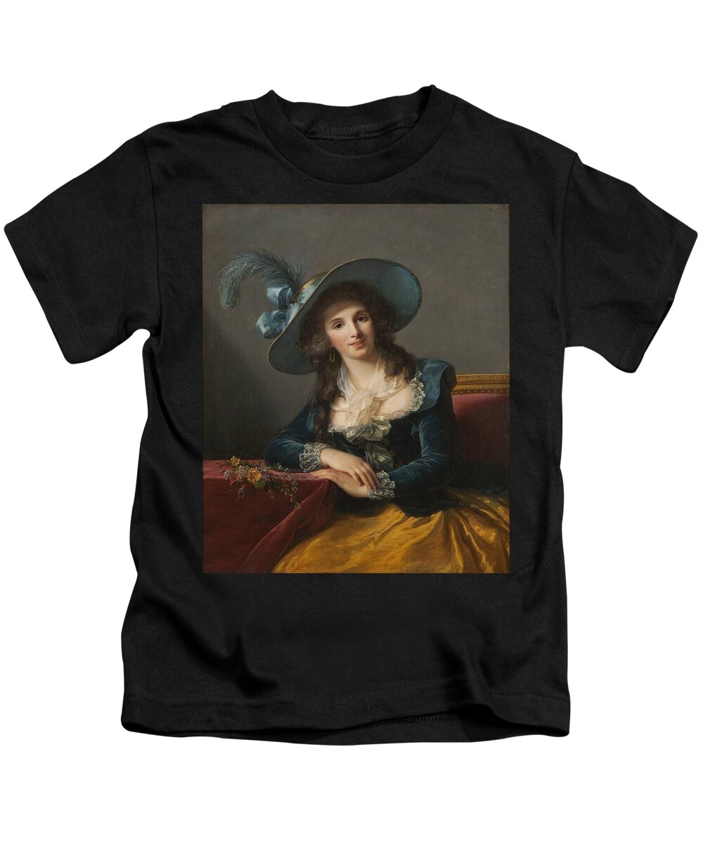 Comtesse Louis Philippe de Segur Kids T-Shirt by Elisabeth Vigee Le Brun -  Pixels