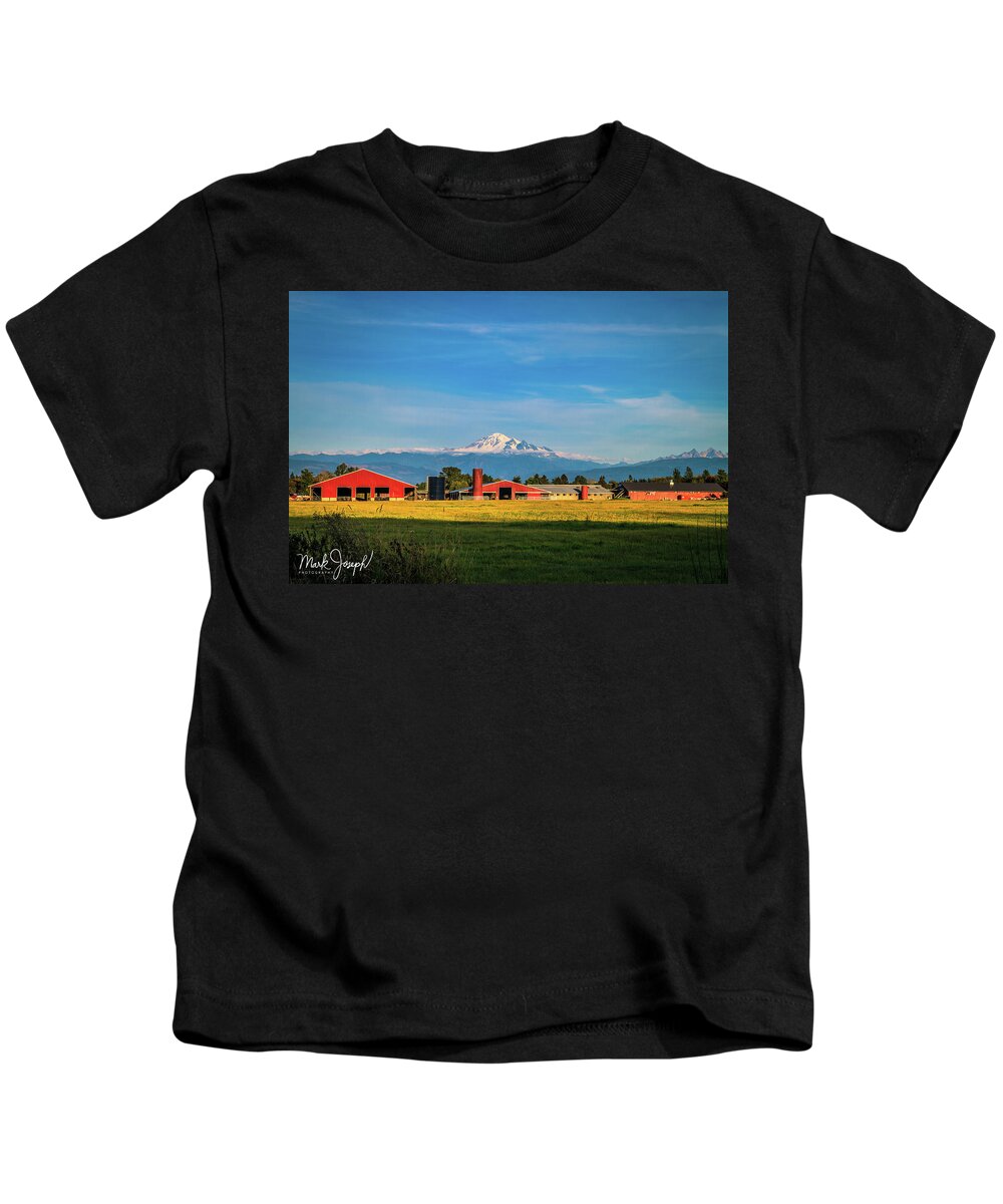 Farm Kids T-Shirt featuring the photograph Down on the Farm by Mark Joseph
