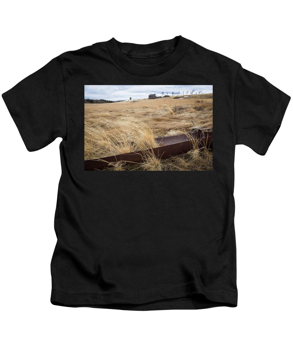 Colorado Kids T-Shirt featuring the photograph Dreams in Winter by Tim Newton