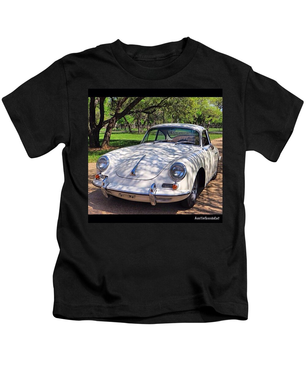 Caroftheday Kids T-Shirt featuring the photograph Extreme #vintage #car by Austin Tuxedo Cat