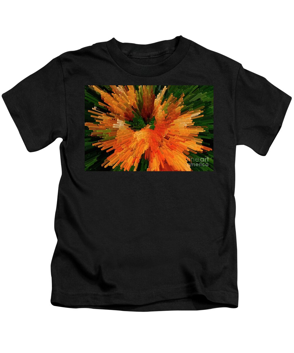 Abstract Kids T-Shirt featuring the photograph Extrusion Abstract Series by Marcia Lee Jones