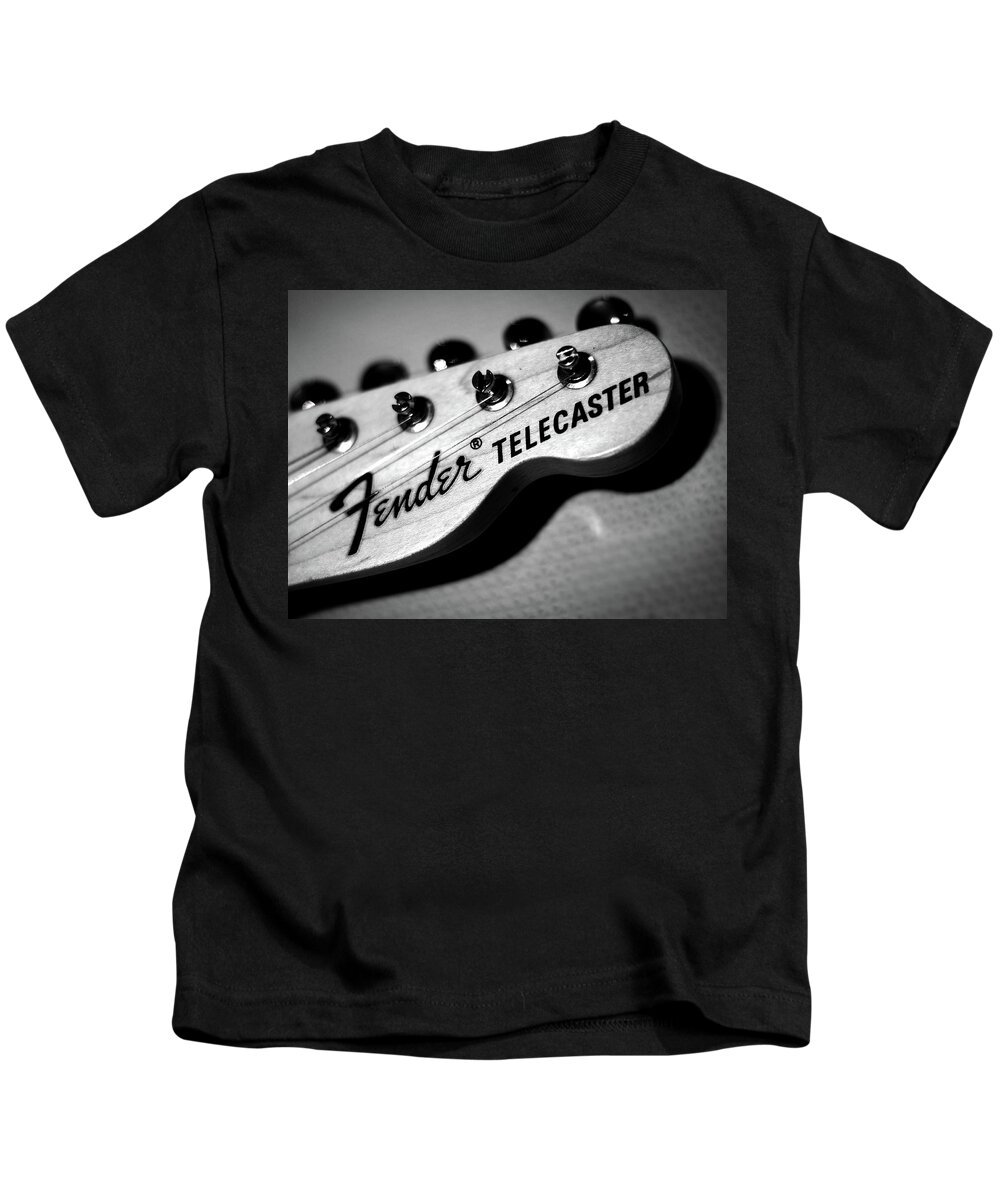 Fender Kids T-Shirt featuring the photograph Fender Telecaster by Mark Rogan