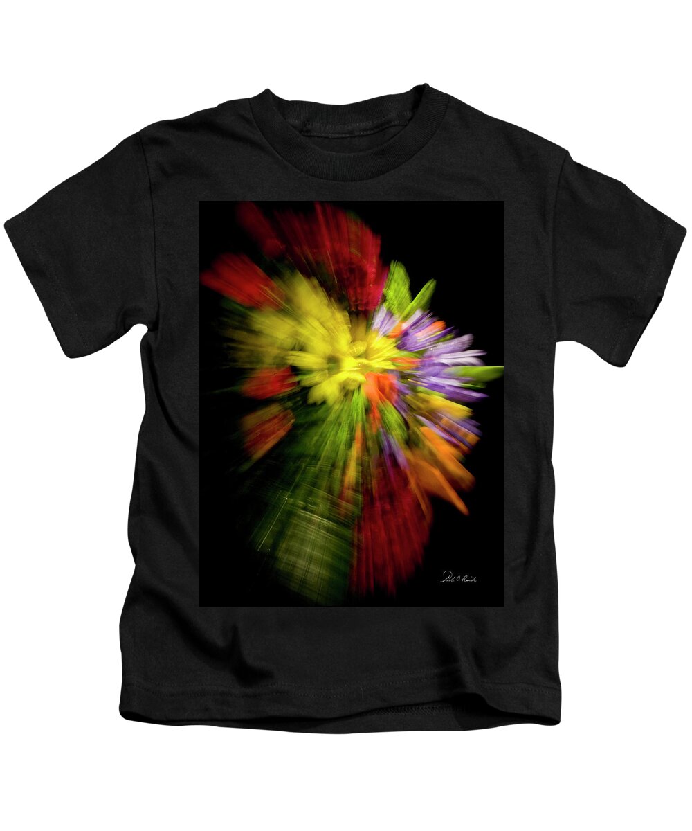Flowers Kids T-Shirt featuring the photograph Floral Explosion by Frederic A Reinecke