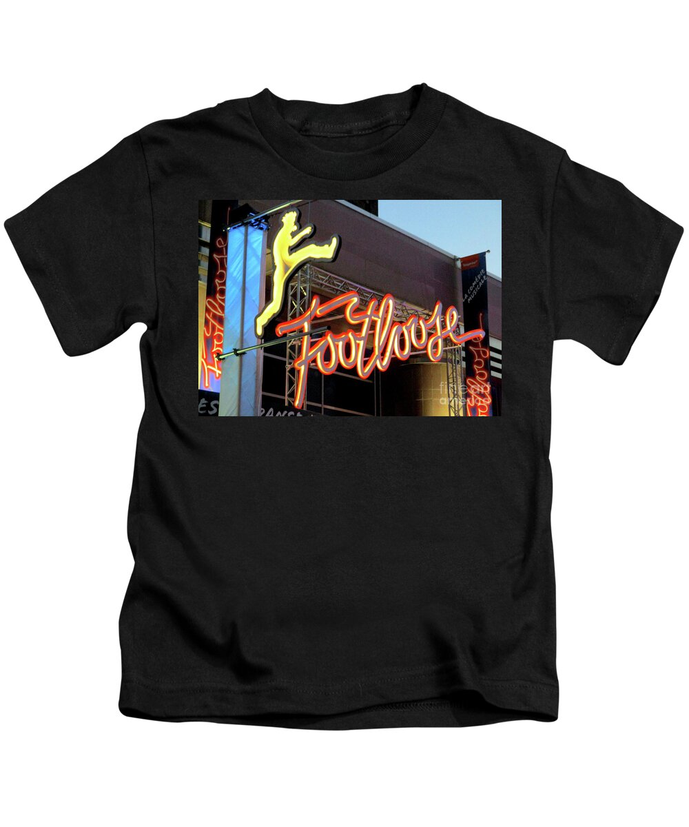 Footloose Kids T-Shirt featuring the photograph Footloose by Randall Weidner
