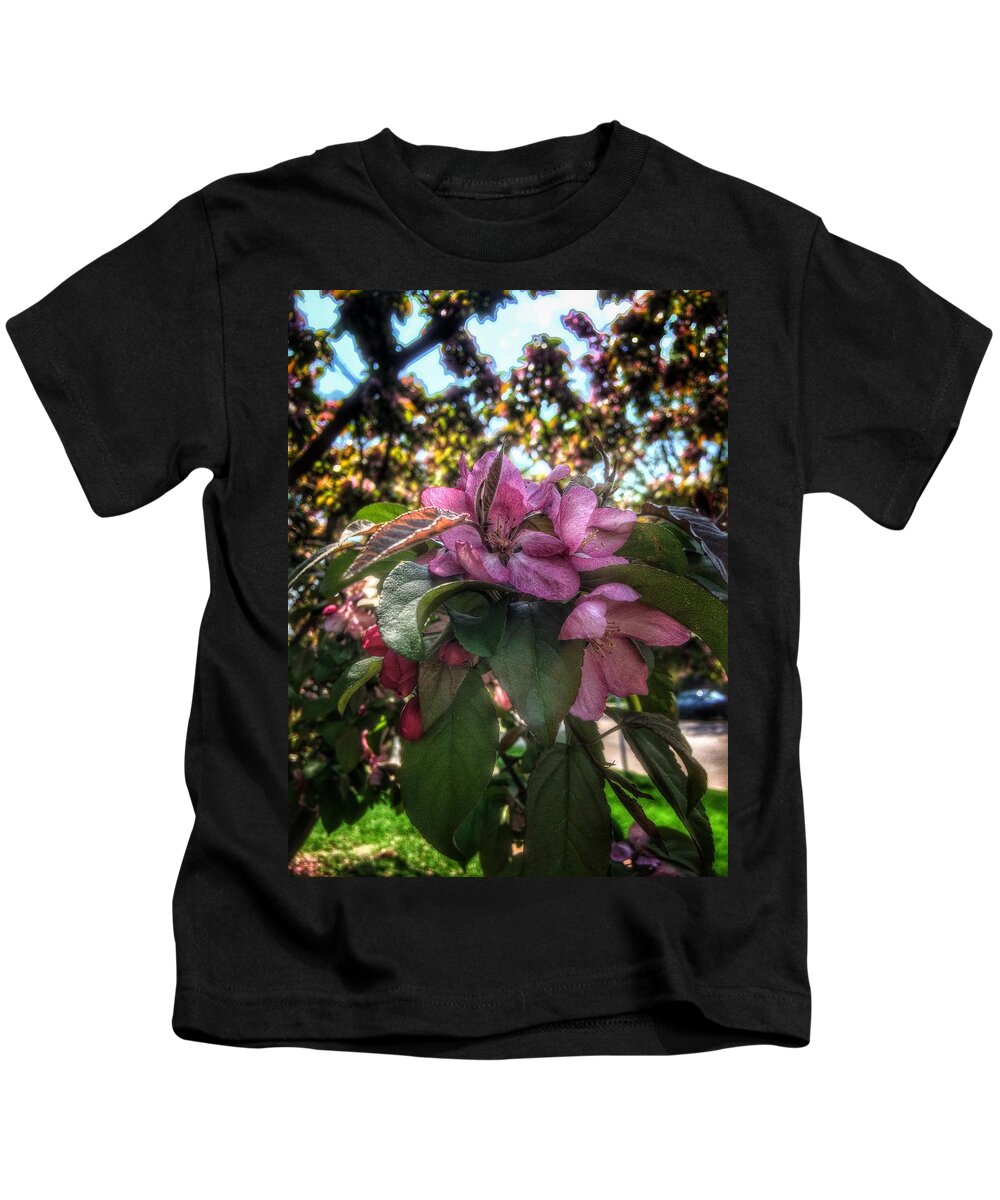 Blossoms Kids T-Shirt featuring the photograph Fragrant Blossoms of Spring by Nick Heap