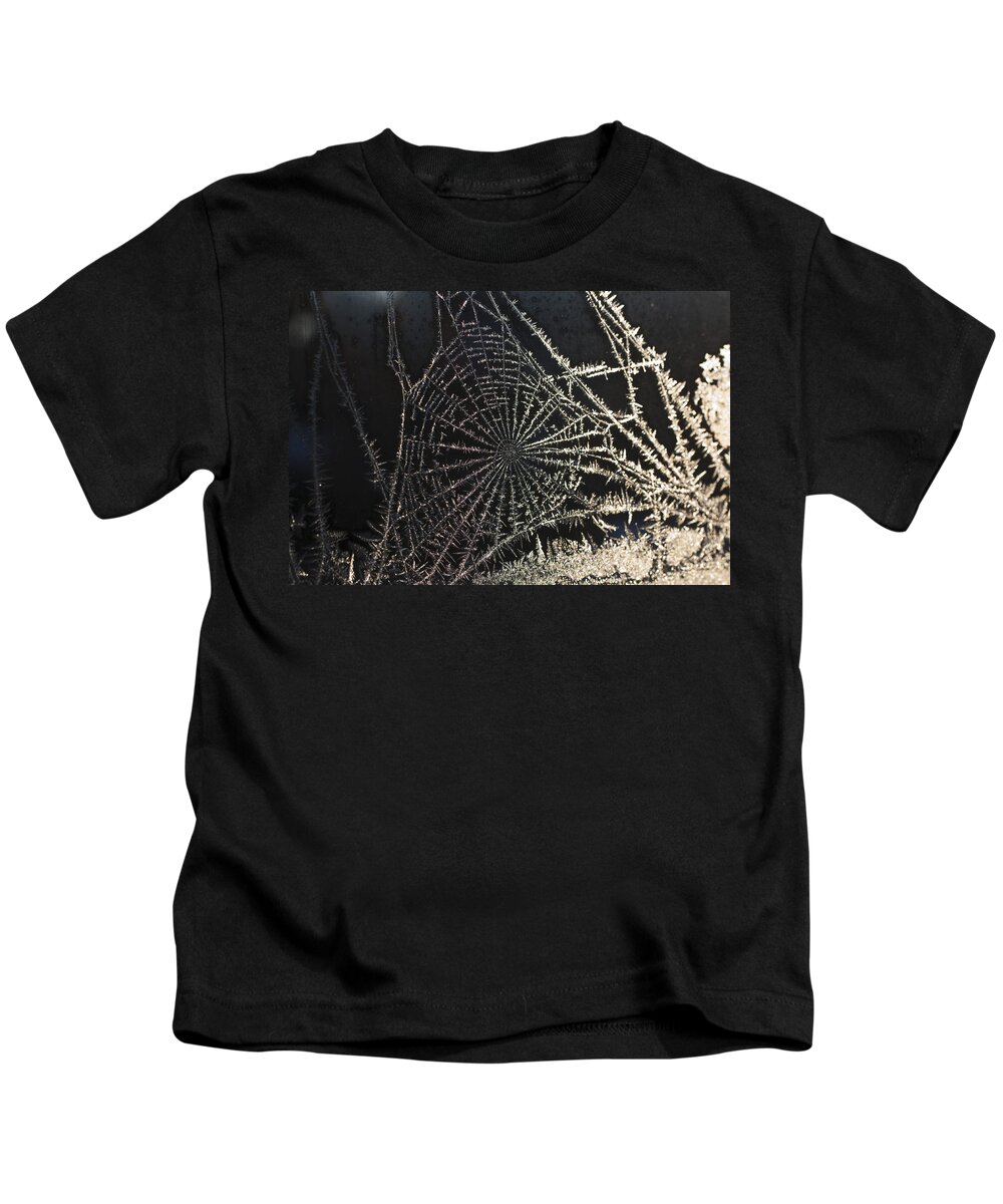 Spider Kids T-Shirt featuring the photograph Frozen web by Casper Cammeraat