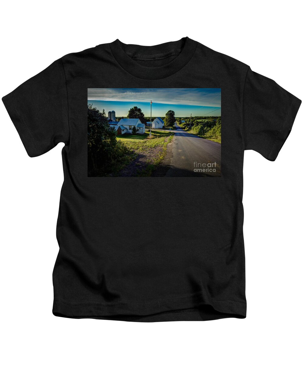 Abandoned Kids T-Shirt featuring the photograph Holleford Rim by Roger Monahan