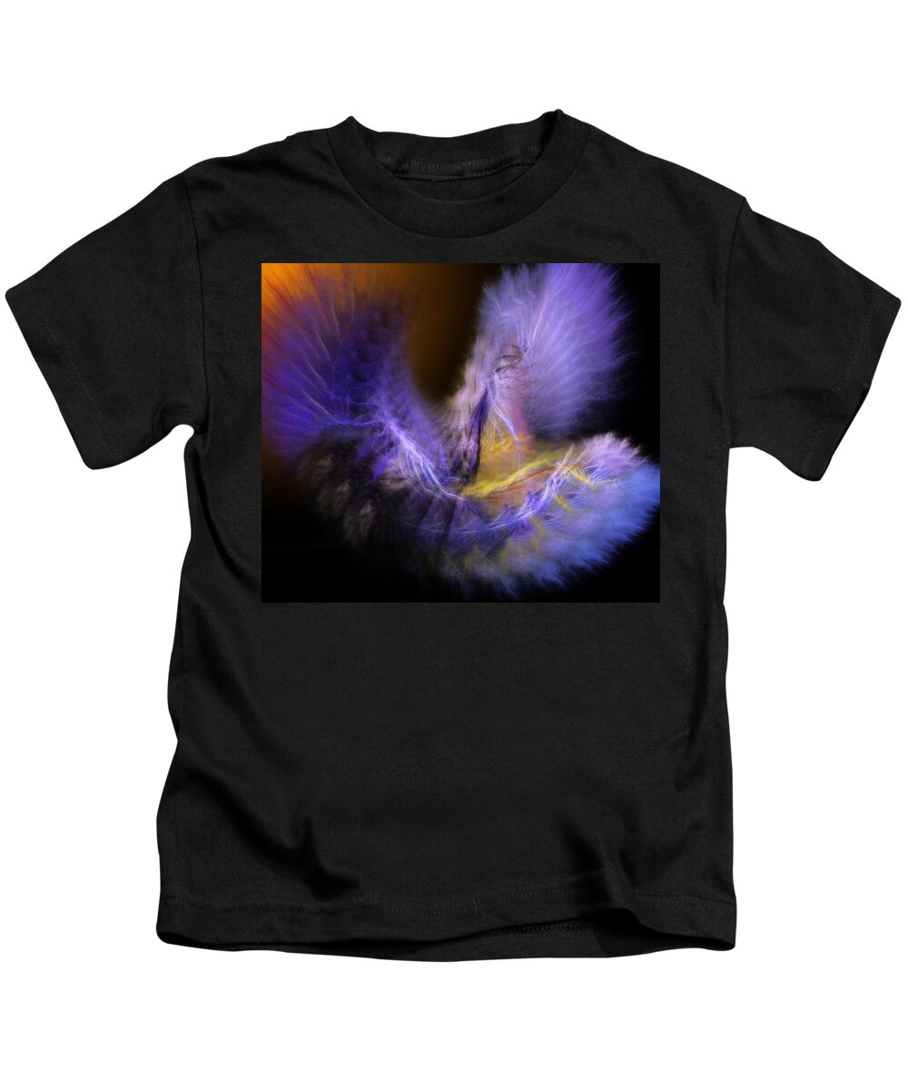 Fantasy Kids T-Shirt featuring the digital art Icarus by David Lane