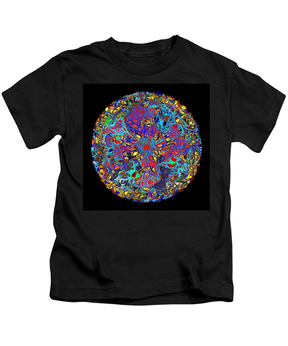 Fractal Kids T-Shirt featuring the photograph If I Lose the Light of the Sun by Nick Heap