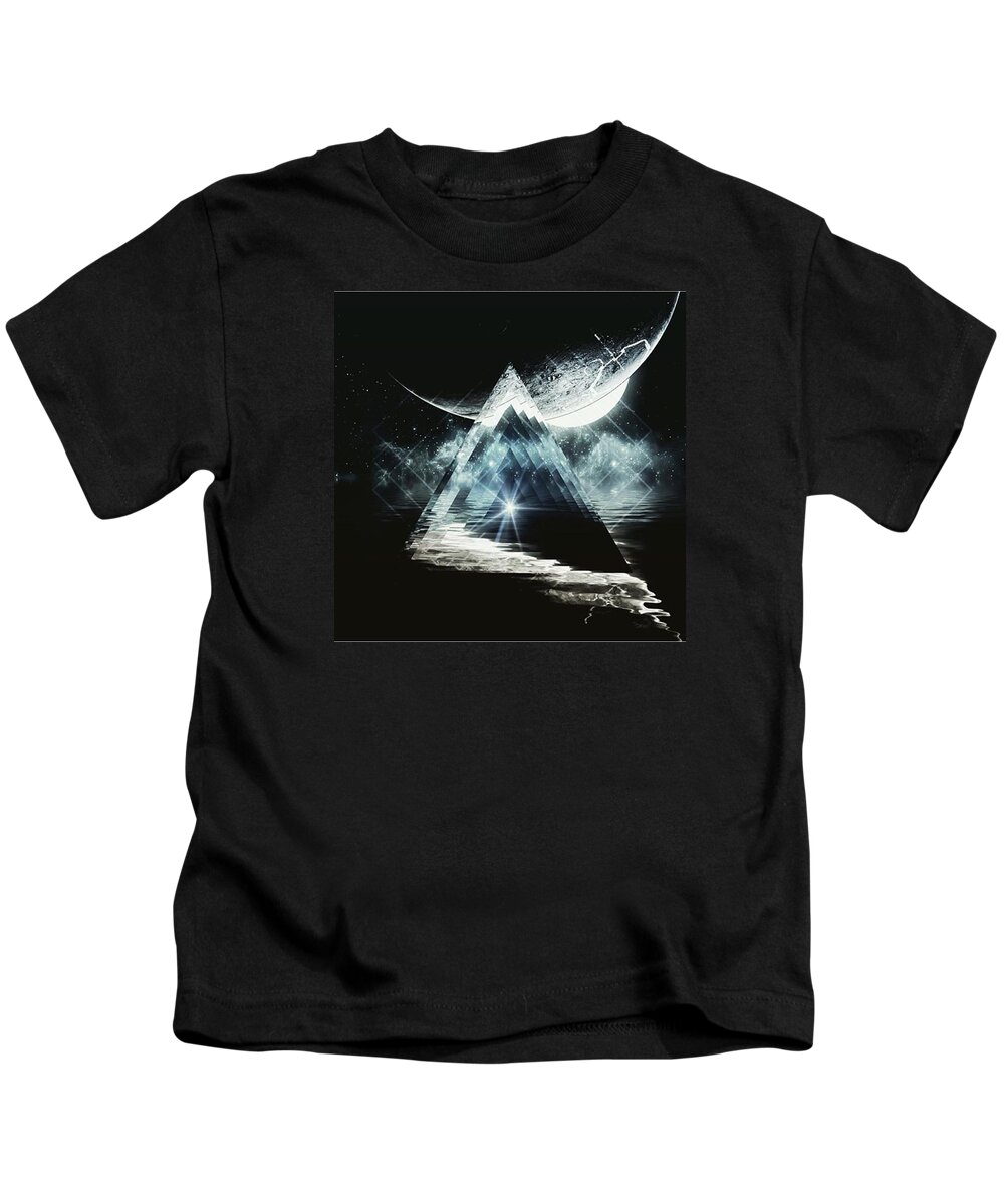 Fragmentapp Kids T-Shirt featuring the photograph Immaterial by Jorge Ferreira