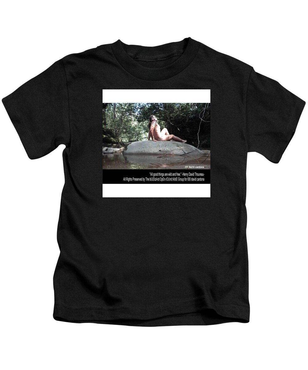 Body Kids T-Shirt featuring the photograph Into The Wild by David Cardona