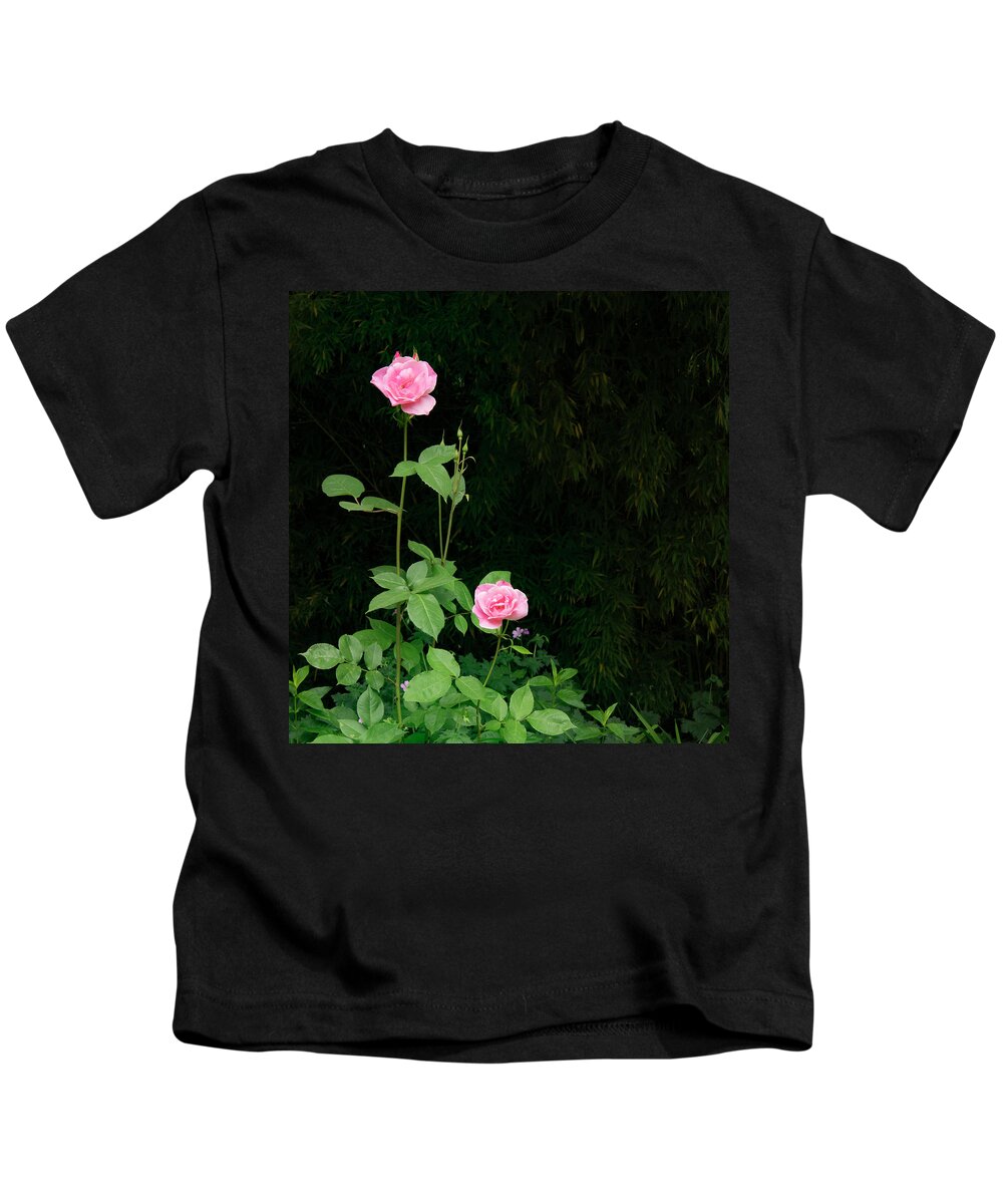 Jean Noren Kids T-Shirt featuring the photograph Long Stemmed Rose by Jean Noren